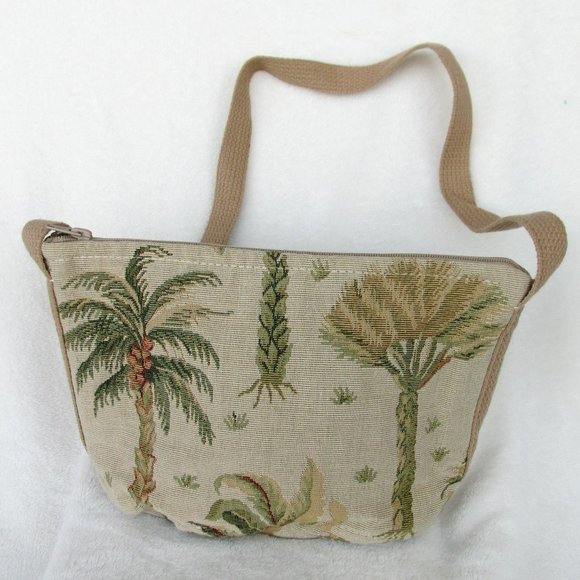 Doodle Bags Stuart Florida Tapestry Shoulder Purse From 1990s Tropical Design - Picture 2 of 9